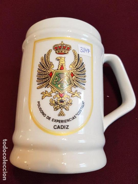 Military Antiques: JARRA POLIGONO DE EXPERIENCIAS COSTILLA-CADIZ