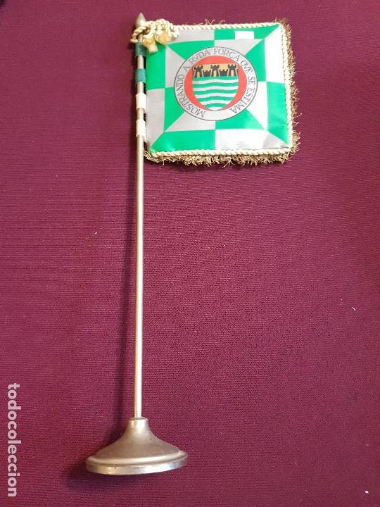 Military Antiques: BANDERIN DE SOBREMESA DEL EJERCITO. PORTUGAL. REGIMIENTO ARTILLERIA DE COSTA
