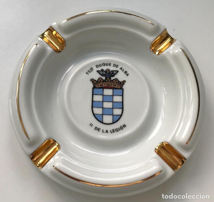 Militaria: Cenicero del Tercio Duque De Alba - II de la Legi&oacute;n