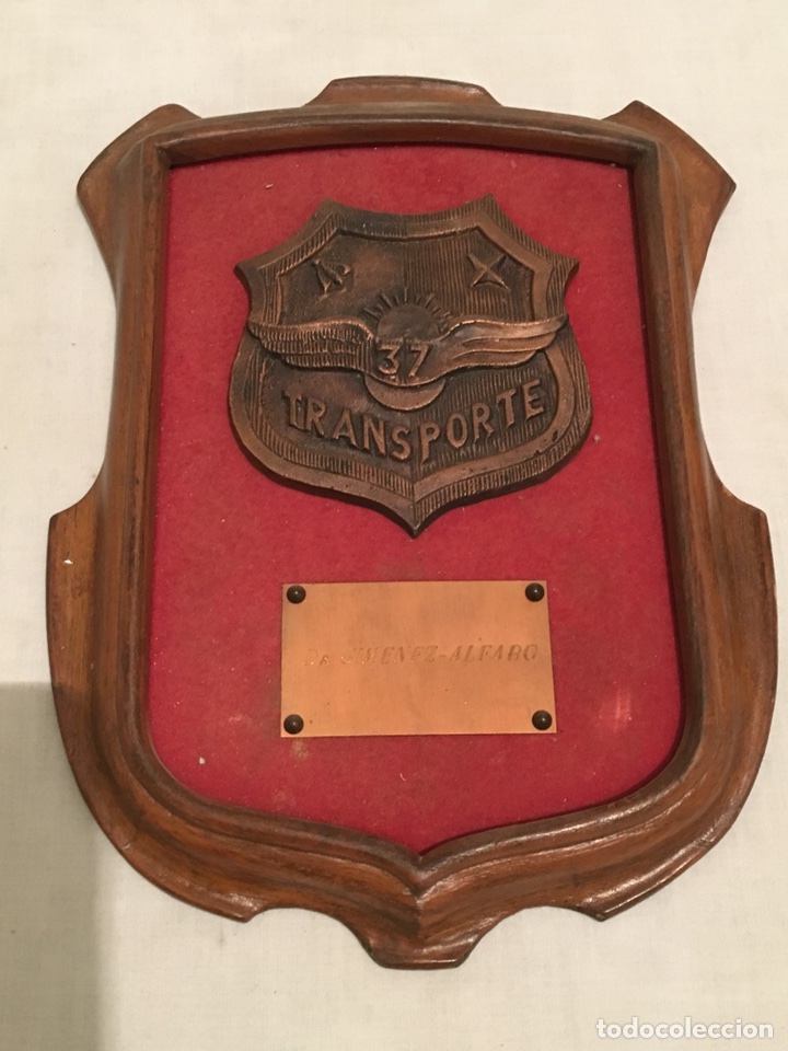 Military Antiques: METOPA MILITAR UNIDAD TRANSPORTES 37 MN