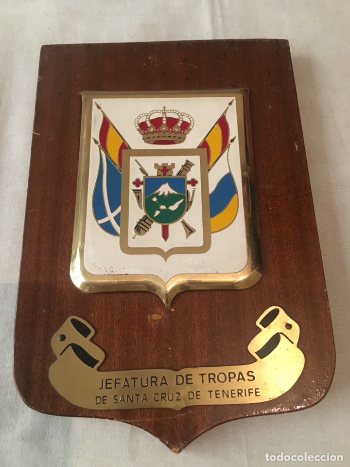 Military Antiques: METOPA MILITAR JEFATURA DE TROPAS SANTA CRUZ DE TENERIFE MN