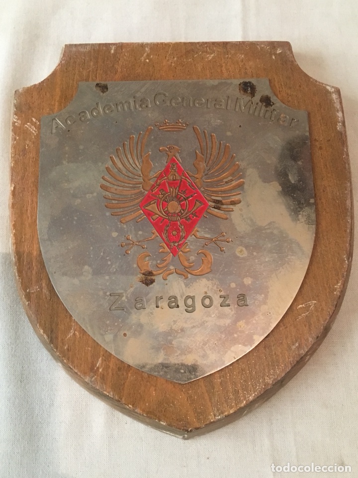 Military Antiques: METOPA MILITAR ACADEMIA GENERAL MILITAR DE ZARAGOZA MN