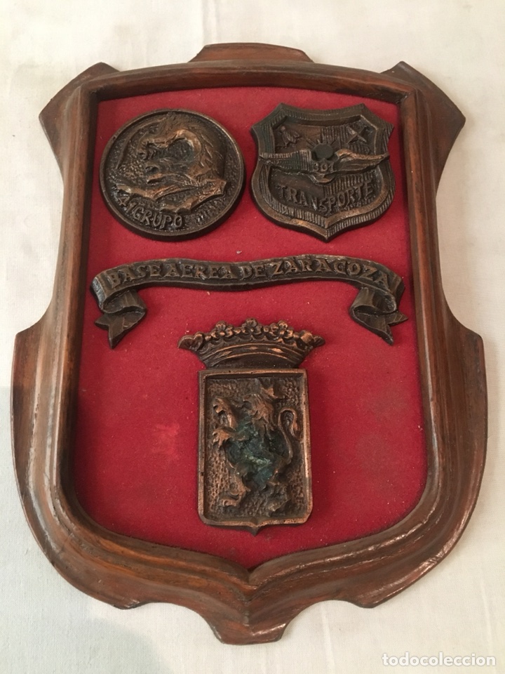 Military Antiques: METOPA MILITAR BASE A&Eacute;REA DE ZARAGOZA MN