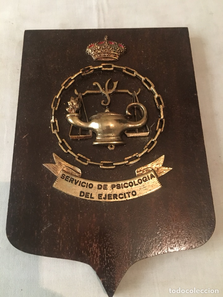 Military Antiques: METOPA MILITAR SERVICIO DE PSICOLOG&Iacute;A DEL EJ&Eacute;RCITO MN