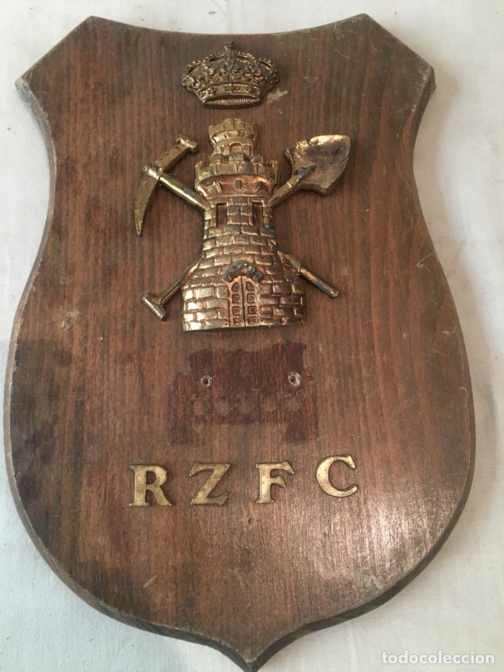 Military Antiques: METOPA MILITAR REGIMIENTO DE ZAPADORES DE FERROCARRILES MN