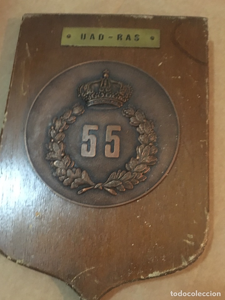 Military Antiques: METOPA MILITAR REGIMIENTO UAD-RAS 55 MN