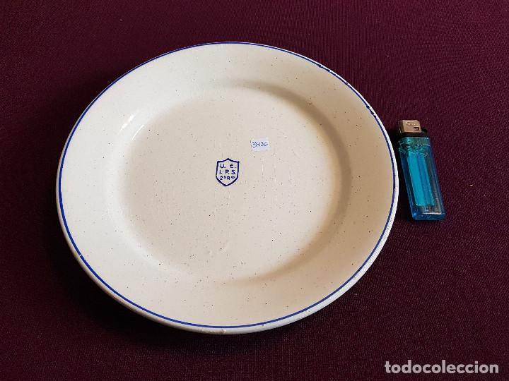 Military Antiques: ANTIGUO PLATO U.E-I.P.S 2&ordf; REGION MILITAR
