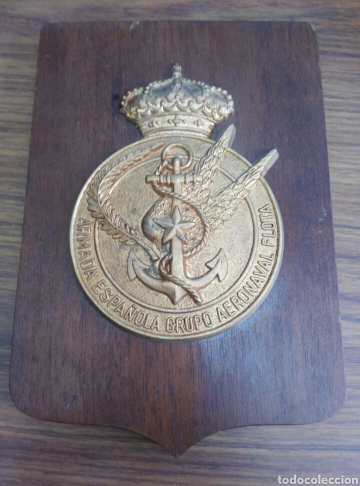 Military Antiques: METOPA MILITAR-MARINA-ARMADA ESPA&Ntilde;OLA-GRUPO AERONAVAL FLOTA.