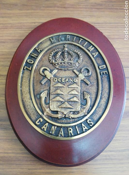 Military Antiques: METOPA MILITAR-MARINA-ARMADA ESPA&Ntilde;OLA-ZONA MARITIA DE CANARIAS.