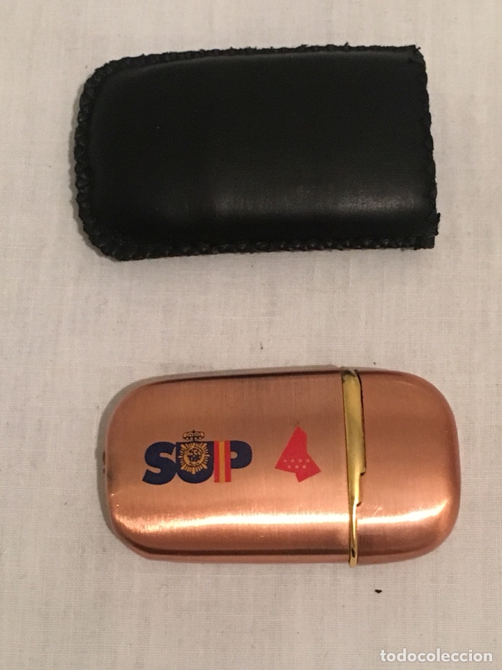 Military Antiques: MECHERO POLIC&Iacute;A NACIONAL SUP