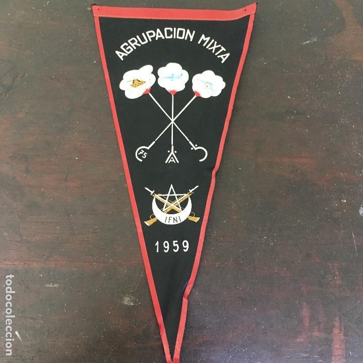 Militaria: Bander&iacute;n militar de la agrupaci&oacute;n mixta de IFNI a&ntilde;o 1959