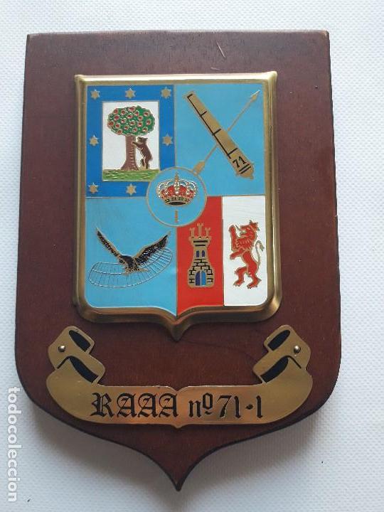 Military Antiques: Metopa militar. Regimiento de Artiller&iacute;a A. A. N&ordm; 71-I.