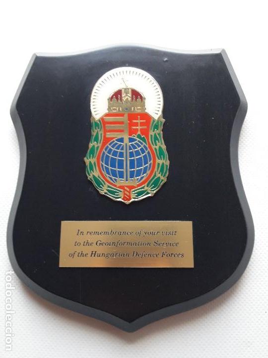 Military Antiques: METOPA HUNGRIA. Conmemorativa visita al Geoinformation Service of the Hungarian Defence Forces.