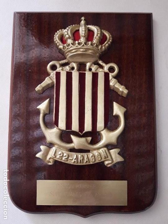 Military Antiques: Metopa naval. Transporte de ataque Arag&oacute;n L-22. - Dragon Hammer 92 suboficiales TA Arag&oacute;n ESPA&Ntilde;A-.