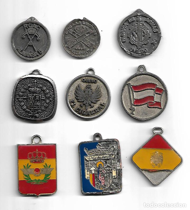 Military Antiques: LOTE DE 9 MEDALLAS CALIDAD LA QUE SE VE EN LA FOTO