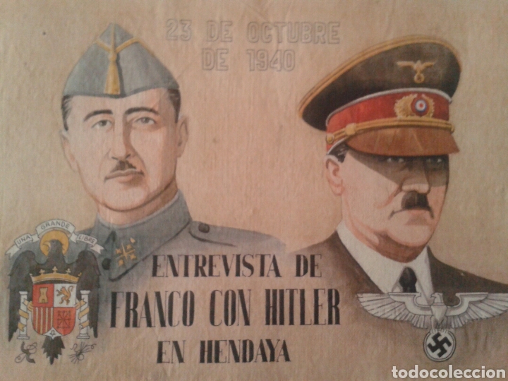 Cartel Propaganda Franquista Entrevista Hitler Kaufen