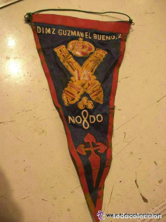 Military Antiques: BANDERIN DEL DIMZ GUZMAN EL BUENO N&ordm; 2 . SEVILLA