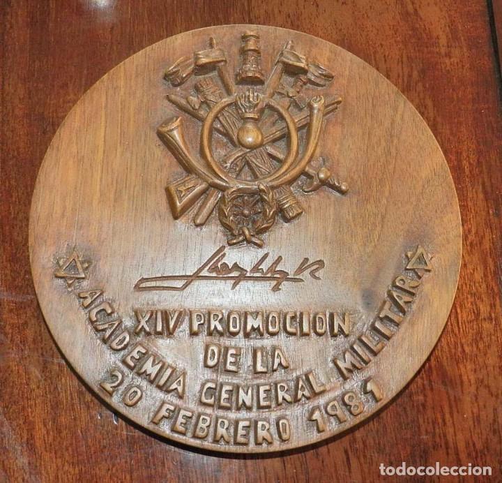 Militaria: METOPA DE LA ACADEMIA GENERAL MILITAR, 20 DE FEBRERO DE 1981, XIV PROMOCION, BODAS DE PLATA 1955 198