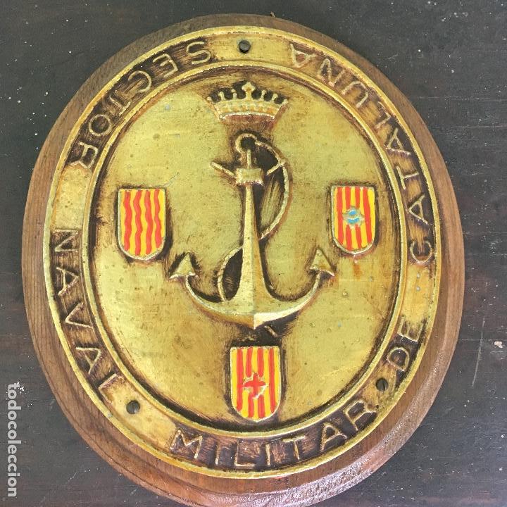 Military Antiques: Metopa de la armada espa&ntilde;ola Sector naval de Catalu&ntilde;a