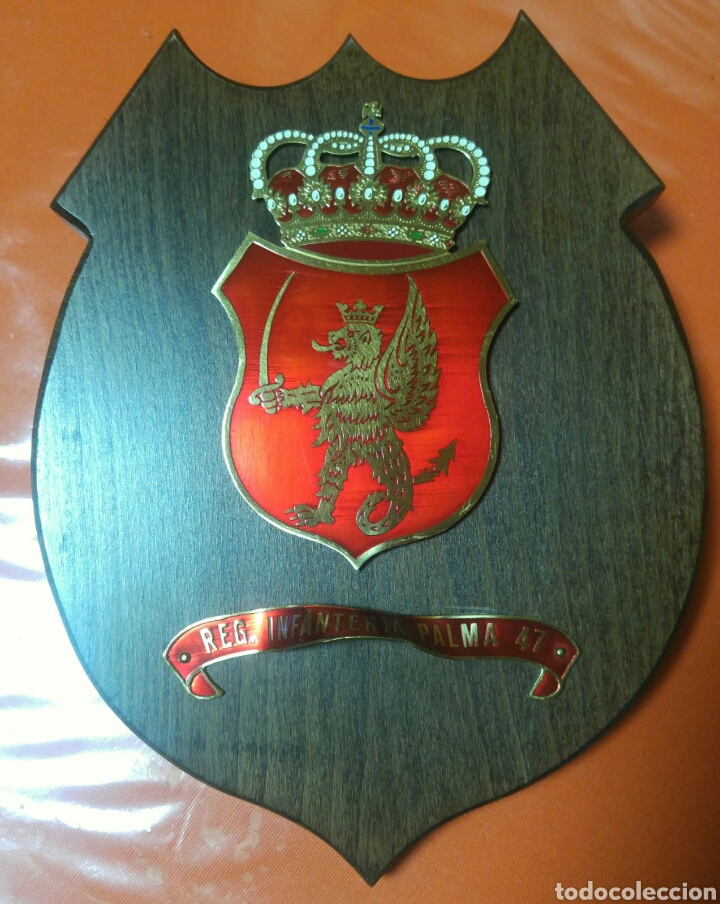 Military Antiques: METOPA DEL REGIMIENTO DE INFANTER&Iacute;A PALMA 47 A&Ntilde;OS 80