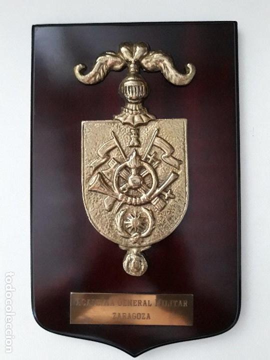 Militaria: Metopa militar. ACADEMIA GENERAL MILITAR - ZARAGOZA.