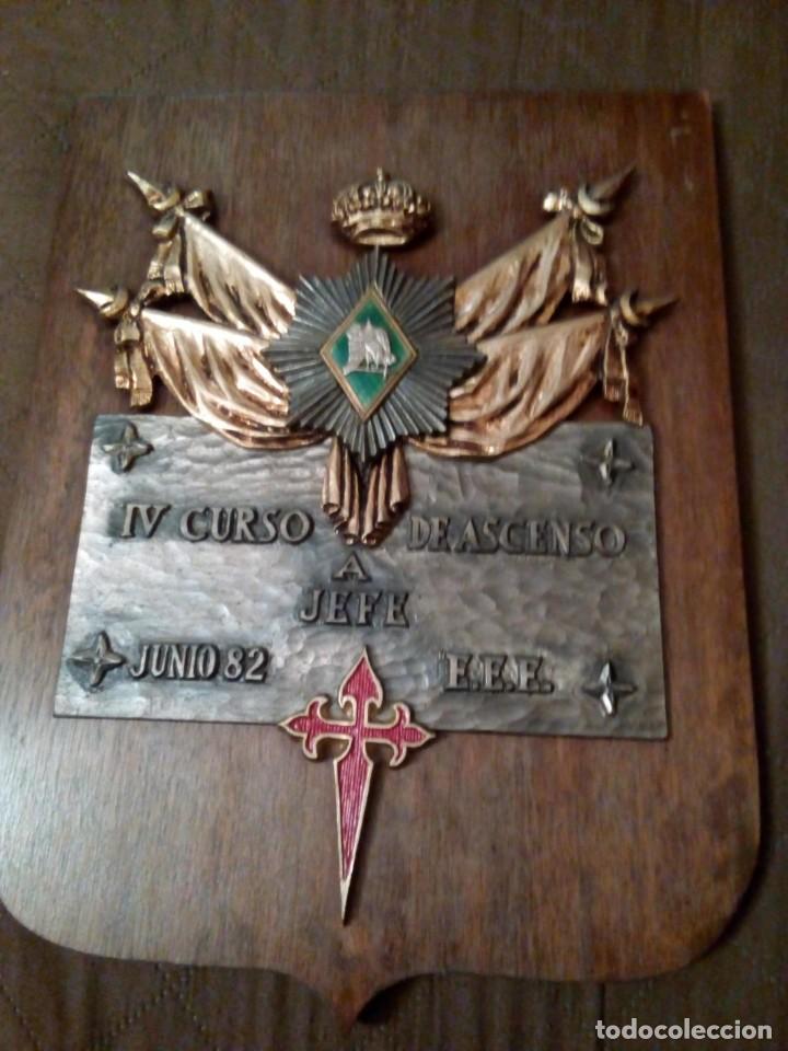 Militaria: METOPA ESPECIALISTAS EJ&Eacute;RCITO TIERRA. CURSO ASCENSO A JEFE. ORIGINAL DE &Eacute;POCA