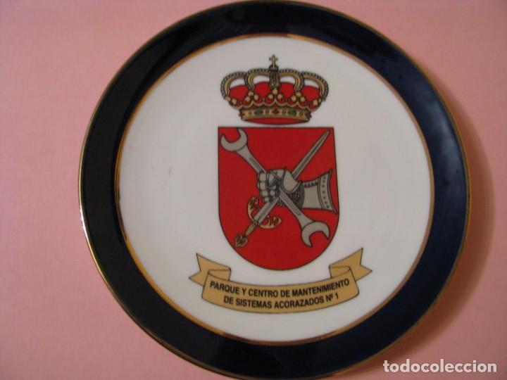 Militaria: PLATO DE PARQUE Y CENTRO DE MANTENIMIENTO DE SISTEMAS ACORAZADOS N&ordm;1. CER&Aacute;MICA SAN ANTON, CARTAGENA.
