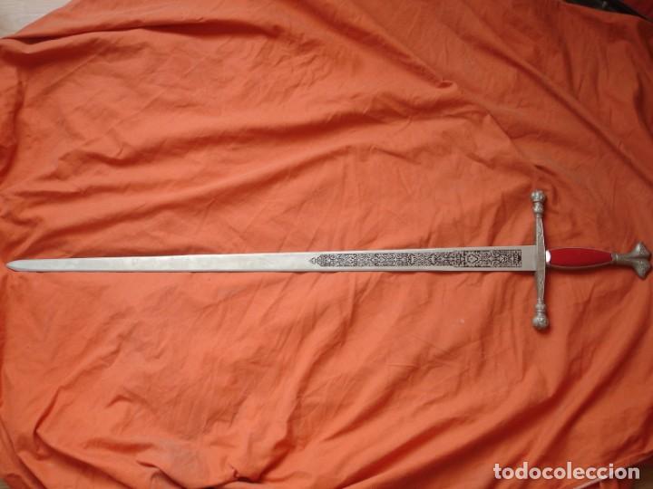 Military Antiques: ESPADA DE CARLOS V 100CM ACERO DE MART&Ocirc; TOLEDO