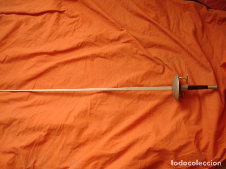 Military Antiques: ESPADIN DE ESCRIMA FUNCIONAL 103 CM ACERO MARTO TOLEDO
