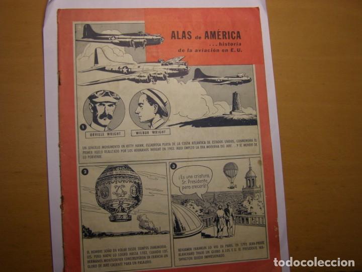 Military Antiques: Folleto propagand&iacute;stico comic norteamericano de aviaci&oacute;n, a&ntilde;o 1944