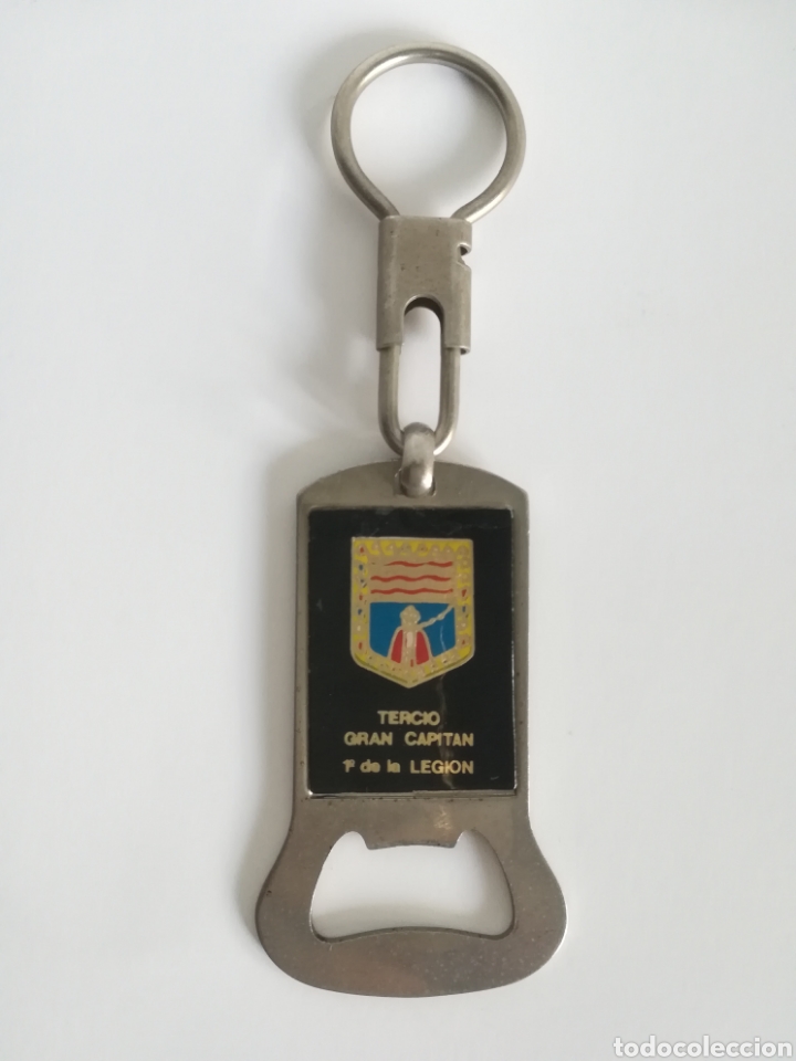 Military Antiques: Llavero abridor Tercio Gran Capit&aacute;n 1ero de La Legi&oacute;n Melilla Rey moro con cadena al cuello