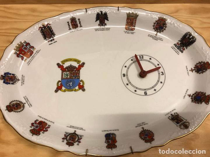Military Antiques: Escudos hist&oacute;ricos de Espa&ntilde;a en fuente de porcelana. Escudo Agrupaci&oacute;n C&oacute;rdoba