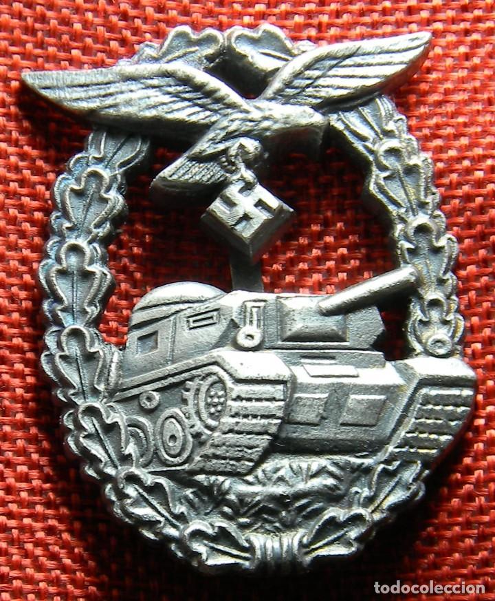 Military Antiques: III Reich Luftwaffe Lucha contracarros. Panzerkampfabzeichen der Luftwaffe. Medidas: 60 x 45 mm.