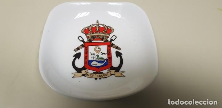 Military Antiques: 419- PLATO DECORATIVO PATRULLERO IZARO PVZ-27 ARMADA ESPA&Ntilde;OLA DIAMETRO 12.5 CMS