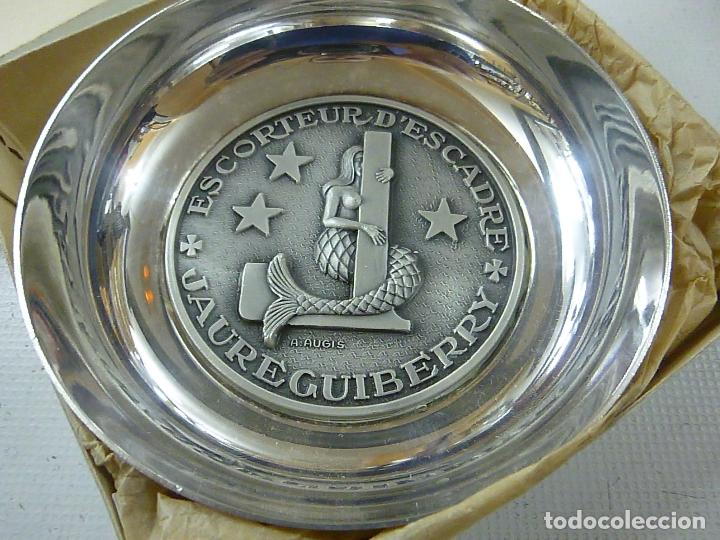 Military Antiques: RECIPIENTE ESCORTEUR D ESCADRE -JAUREGUIBERRY - 11 CENTIMETROS -N