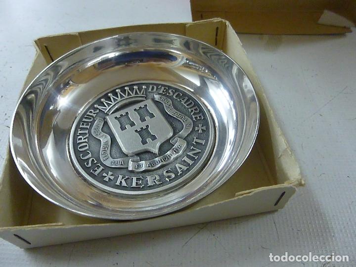 Military Antiques: RECIPIENTE ESCORTEUR D ESCADRE -KERSAINT  - 11 CENTIMETROS -N