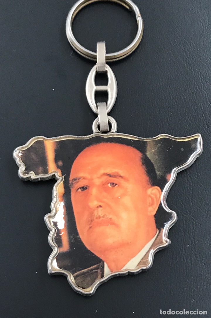 Military Antiques: LLAVERO FRANCISCO FRANCO. MAPA ESPA&Ntilde;OL