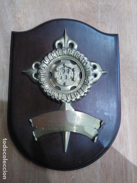 Military Antiques: Metopa del - Grupo de Mantenimiento VII - 61 de Pontevedra - 1992