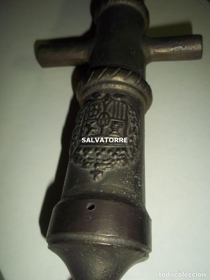 Military Antiques: CA&Ntilde;ON DE BRONCE.1100 GRAMOS.28&acute;5 CM LARGO.