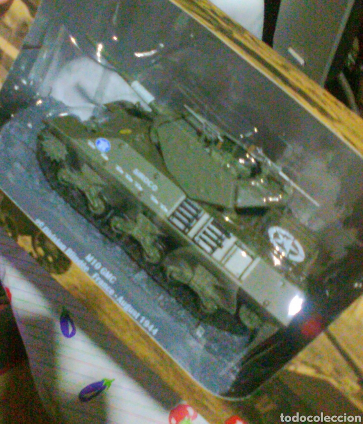 Military Antiques: CARROS DE COMBATE #10 ~ Tanque 3 INCH GMC M10 a escala 1/43 de Divisi&oacute;n blindada 2 FRANCIA 1944.
