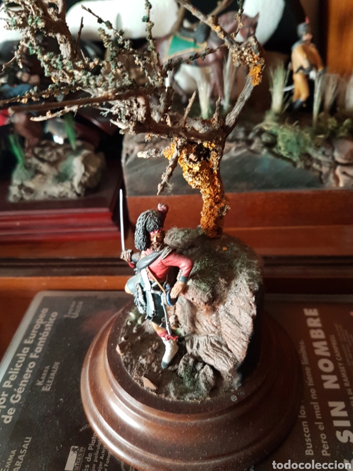 Military Antiques: Espectacular Maqueta soldado plomo de escoces