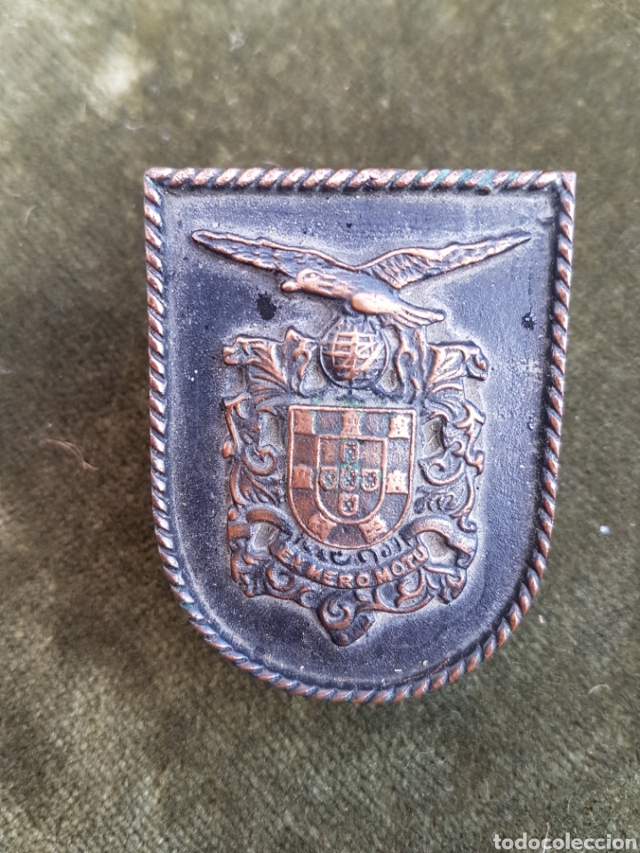 Military Antiques: SELLO DE BRONDE DEDICADO CONTRALMIRANTE MANUEL PEREZ