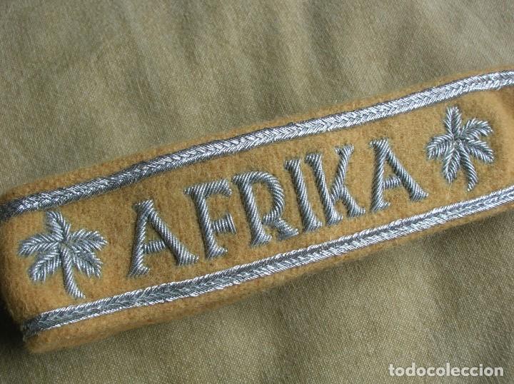 Military Antiques: BRAZALETE AJUSTABLE CON VELCRO DEL AFRIKA KORPS. WEHRMACHT. EXCELENTE REPLICA.