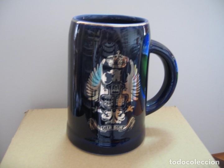 Military Antiques: JARRA CERVEZA C.I.R. SUR.