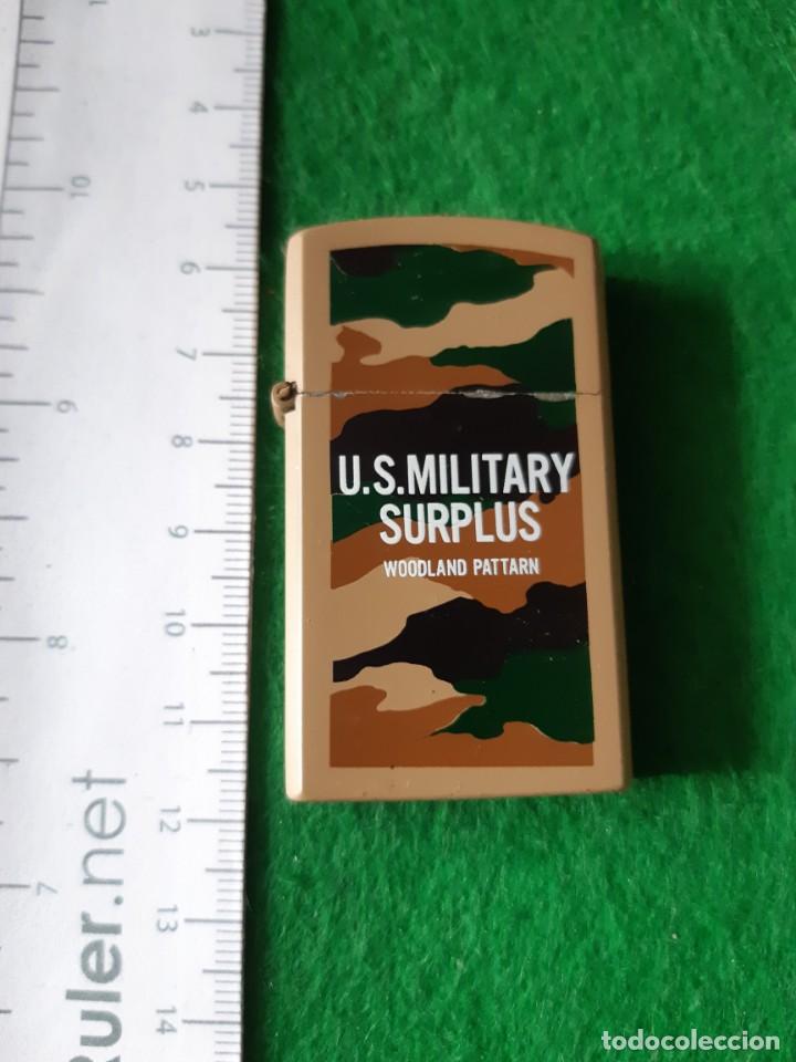 Military Antiques: MECHERO TIPO ZIPPO, ANDRE DENIS, PARIS.