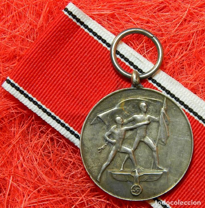 Militaria: Medalla Anexion de Austria 1938 - III Reich - Ein Volk, ein Reich, Ein F&uuml;hrer III Reich