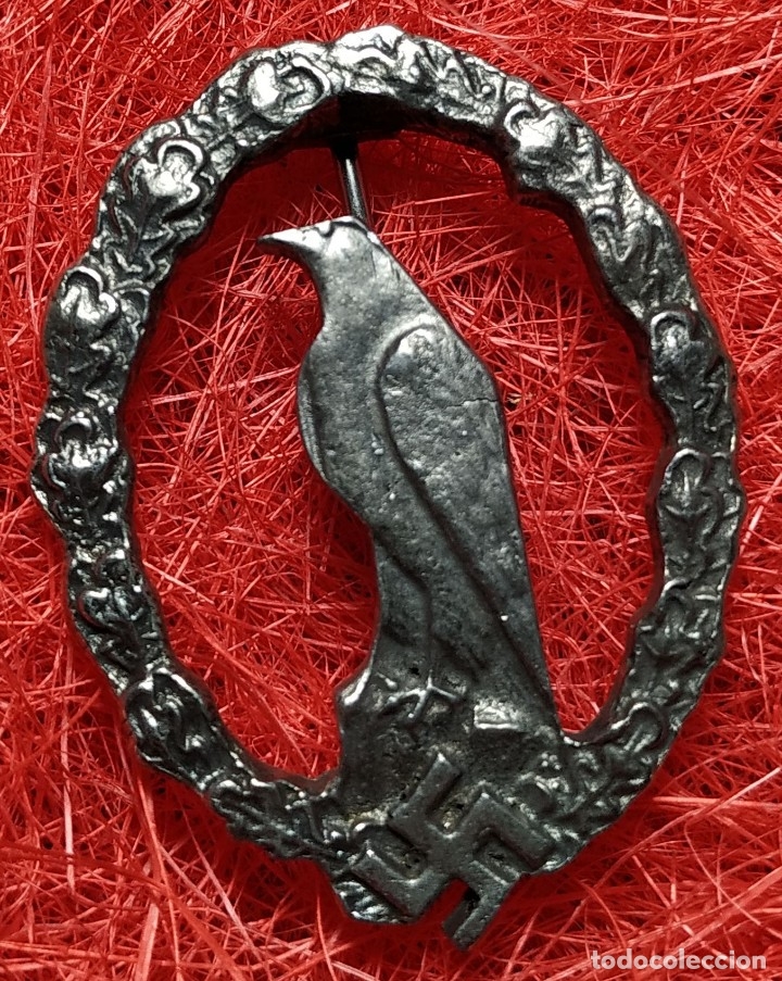 Military Antiques: Luftwffe - Distintivo para Tripulantes Retirados. Erinnerungsabzeichen. Medidas: 50 x 40 mm