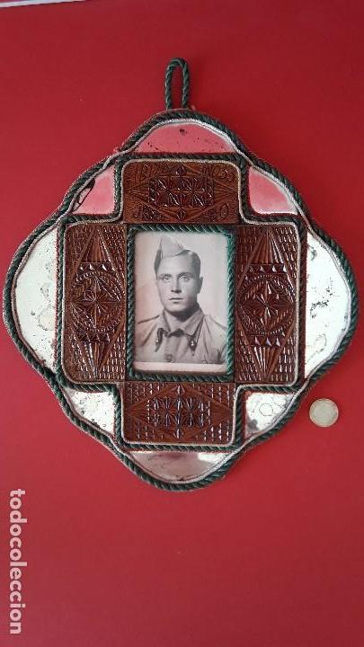 Military Antiques: OBJETO DECORATIVO , ARTE DE TRINCHERA , MARCADO IBIZA A&Ntilde;O 1953