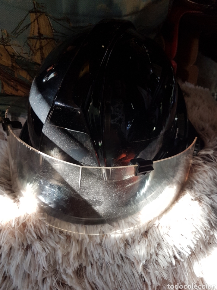 Military Antiques: ANTIGUO CASCO DE BOMBEROS INGLES