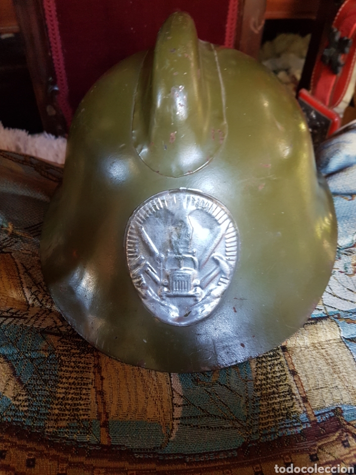 Military Antiques: ANTIGUO CASCO DE BOMBEROS RUSO